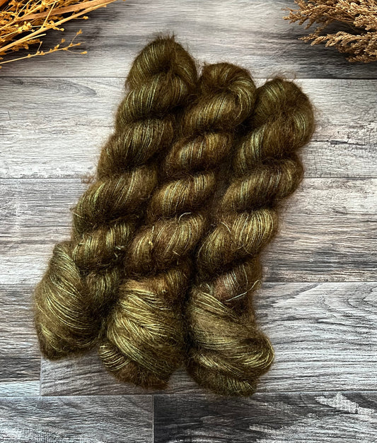 Dark Forest Mohair Lace