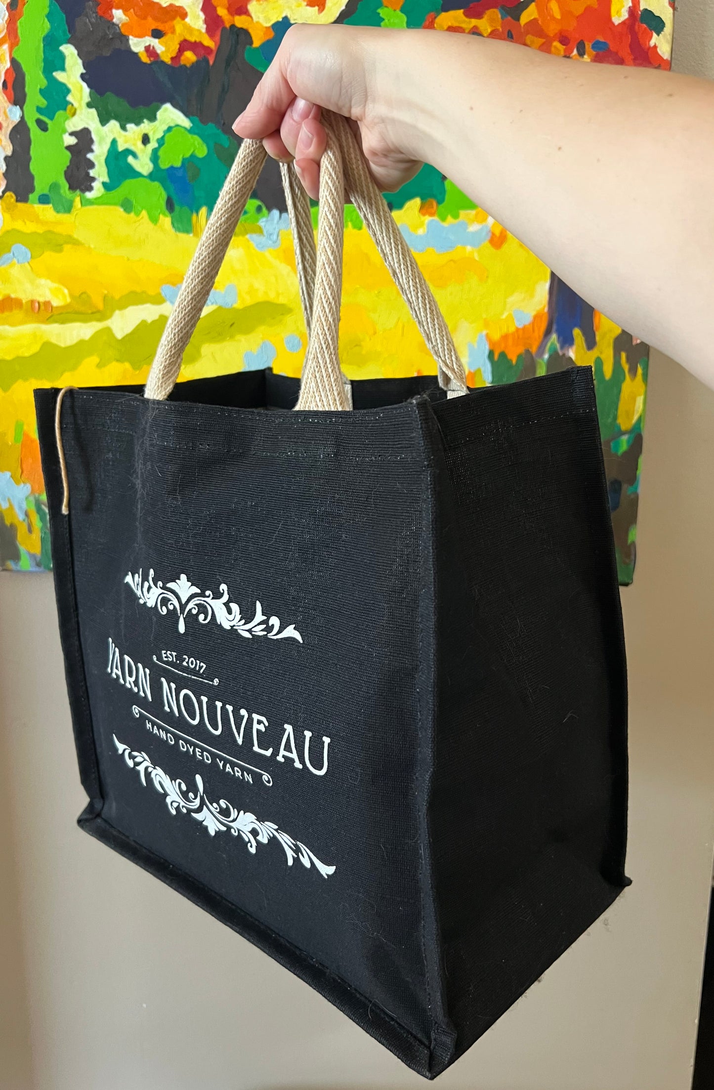 Yarn Nouveau Tote Bag