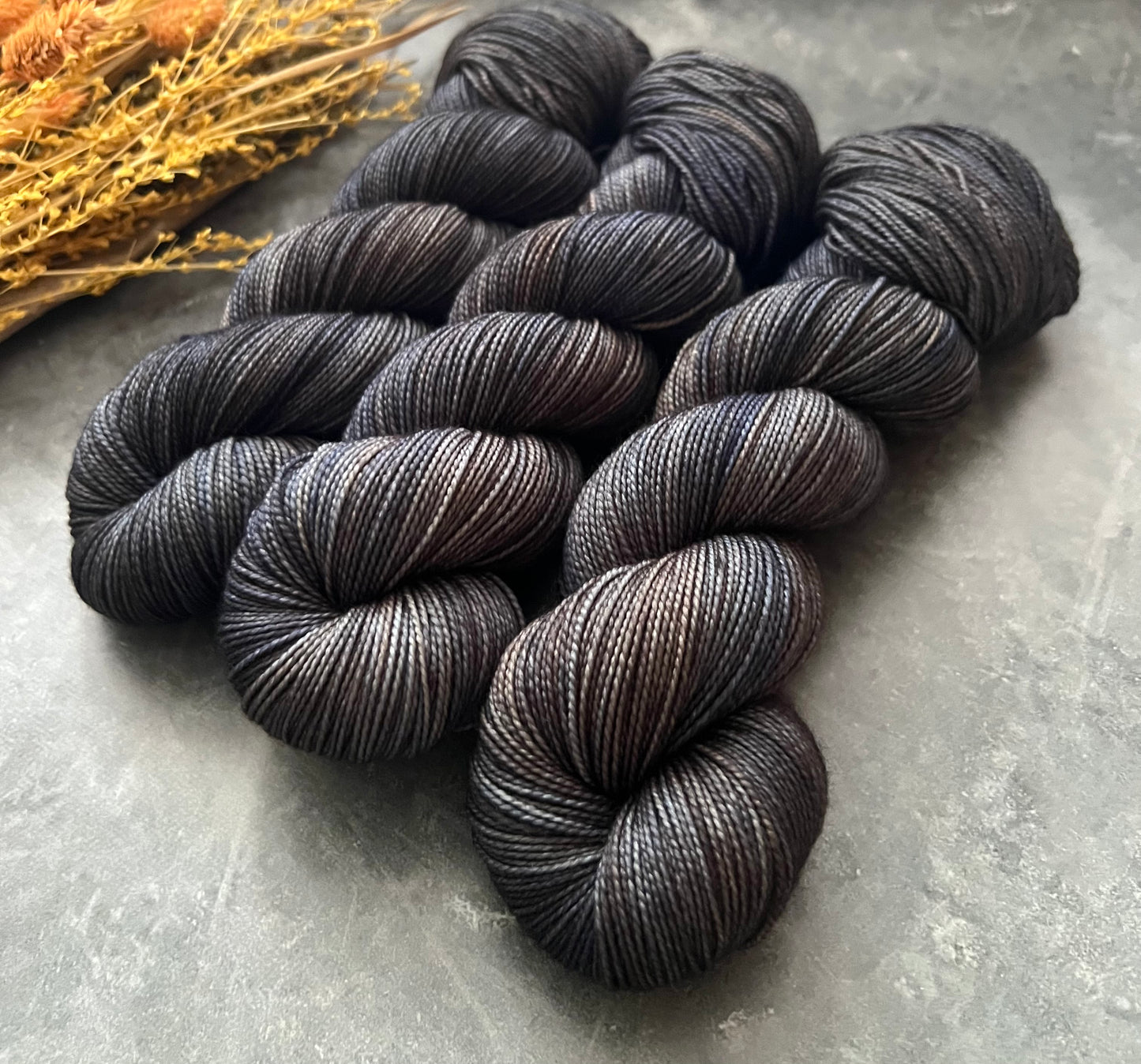 Blue Stone Twist Sock