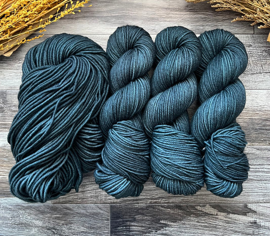 A Bitter Blue Nouveau Worsted