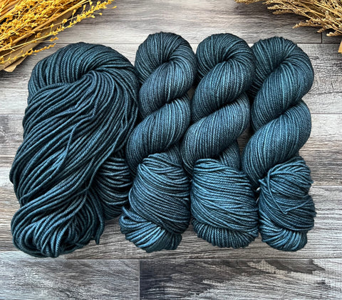 A Bitter Blue Nouveau Worsted