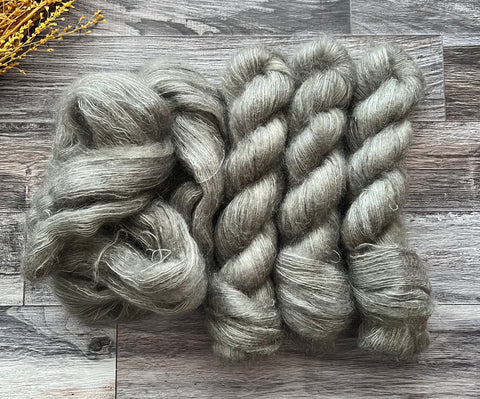 Smoke Mohair Lace