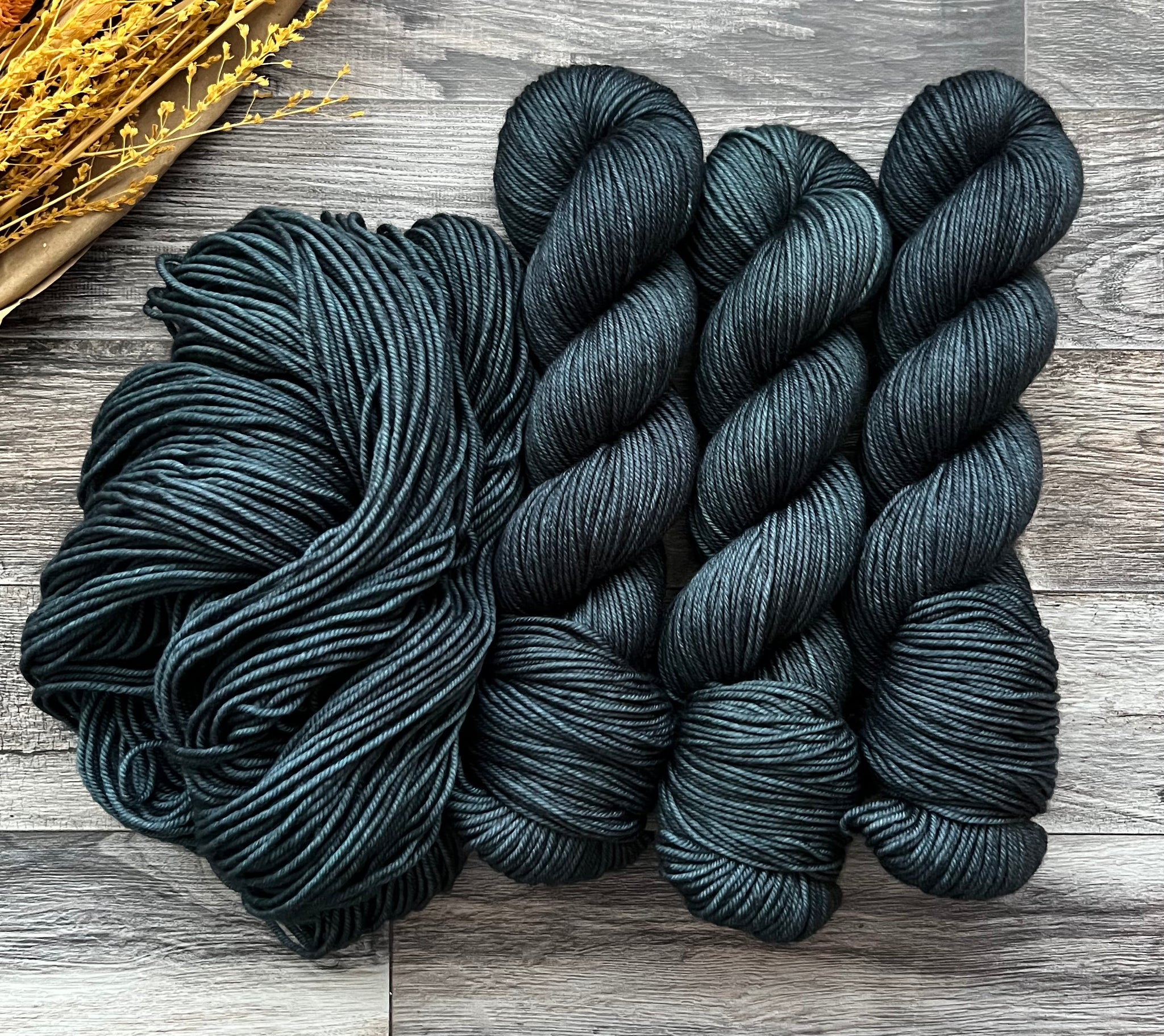 A Bitter Blue Merino DK