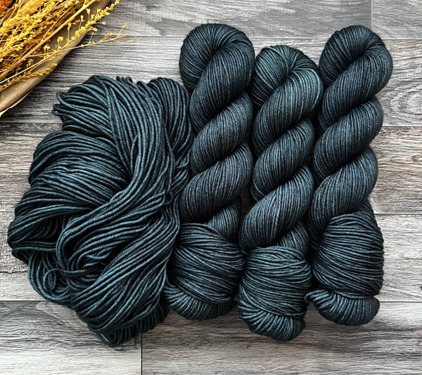 A Bitter Blue Merino DK