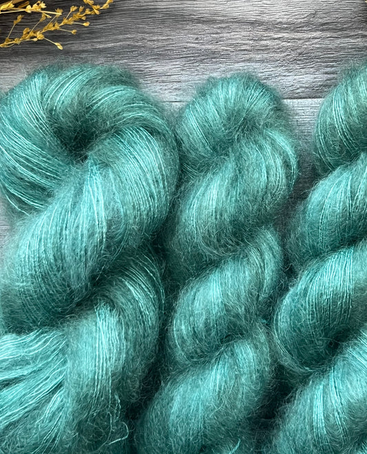 Sea Glass Mohair Lace
