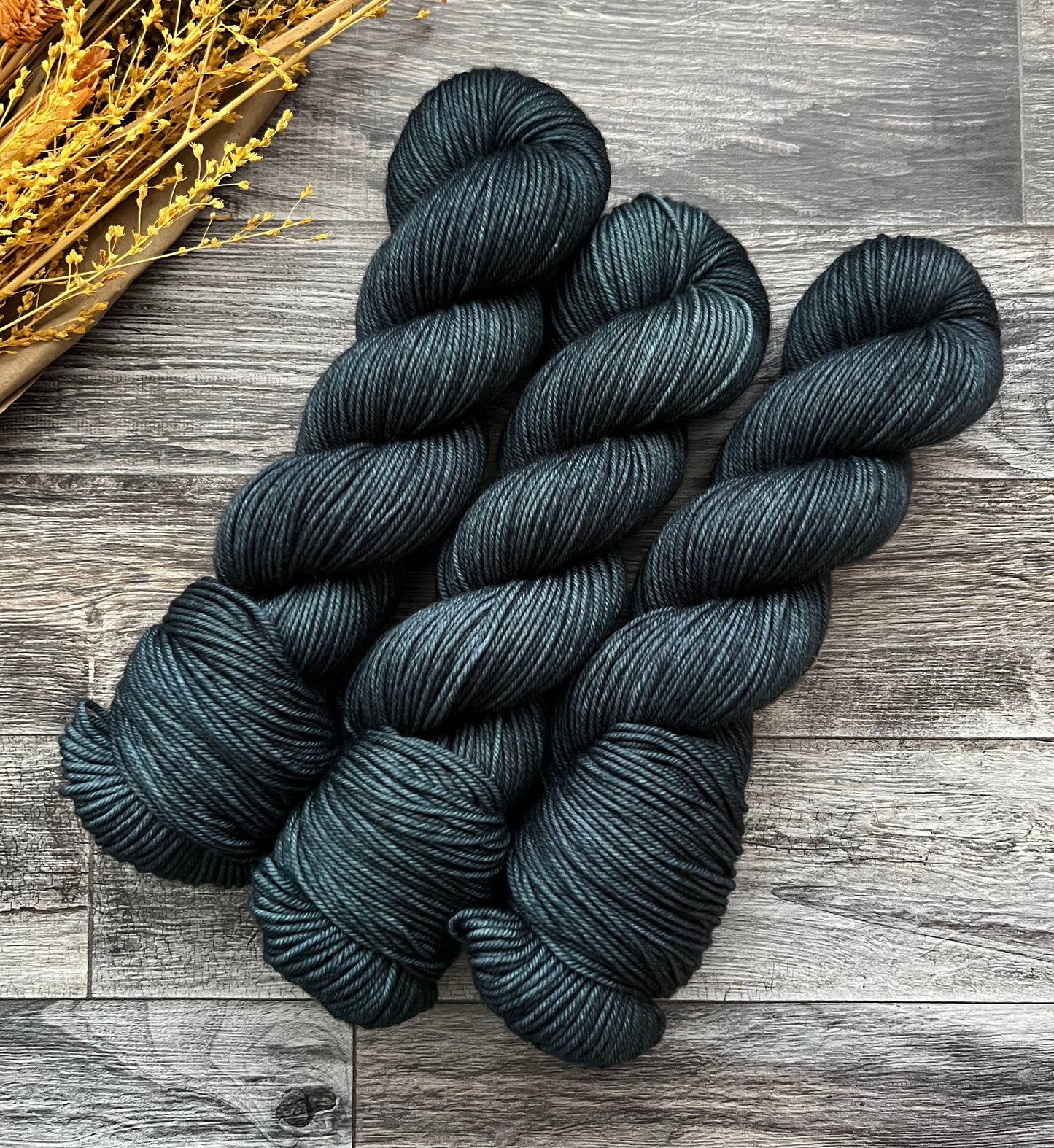 A Bitter Blue Merino DK