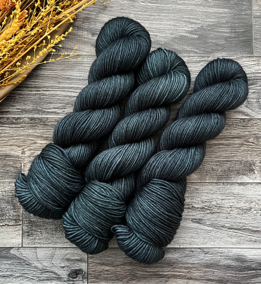 A Bitter Blue Merino DK