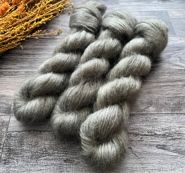Smoke Mohair Lace