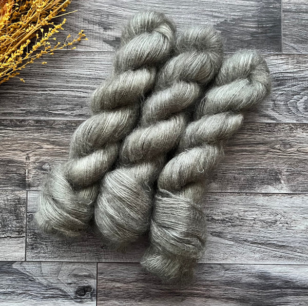 Smoke Mohair Lace