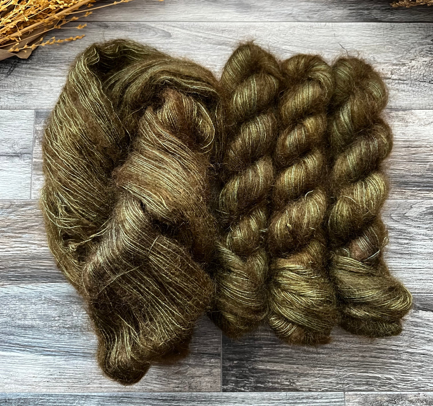 Dark Forest Mohair Lace