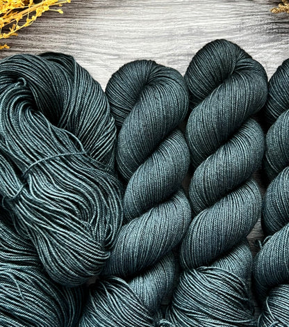 A Bitter Blue Yak Sock