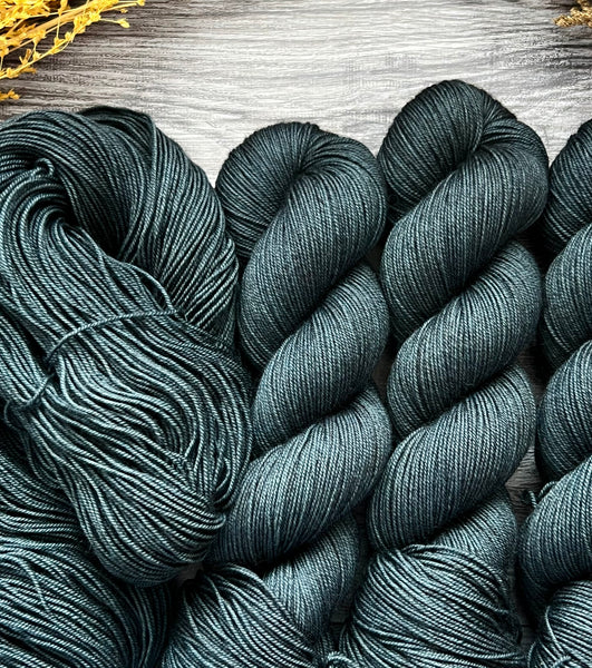 A Bitter Blue Yak Sock