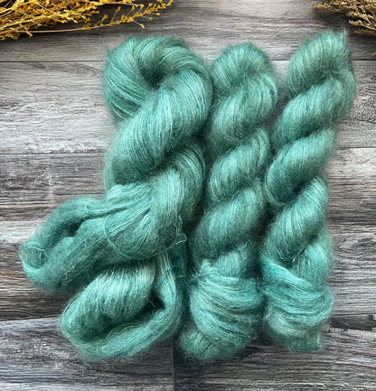 Sea Glass Mohair Lace