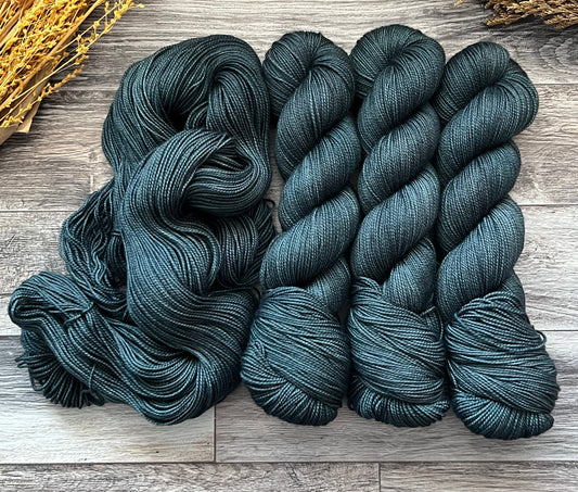 A Bitter Blue Bliss Sock