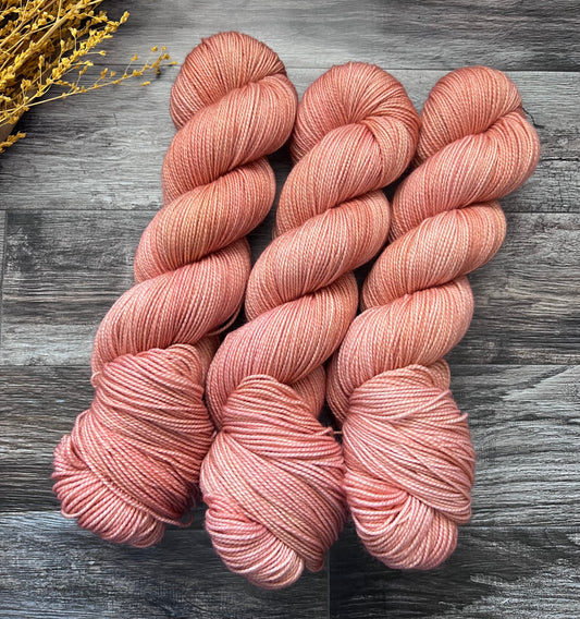 Peach Tree Park Twist Sock