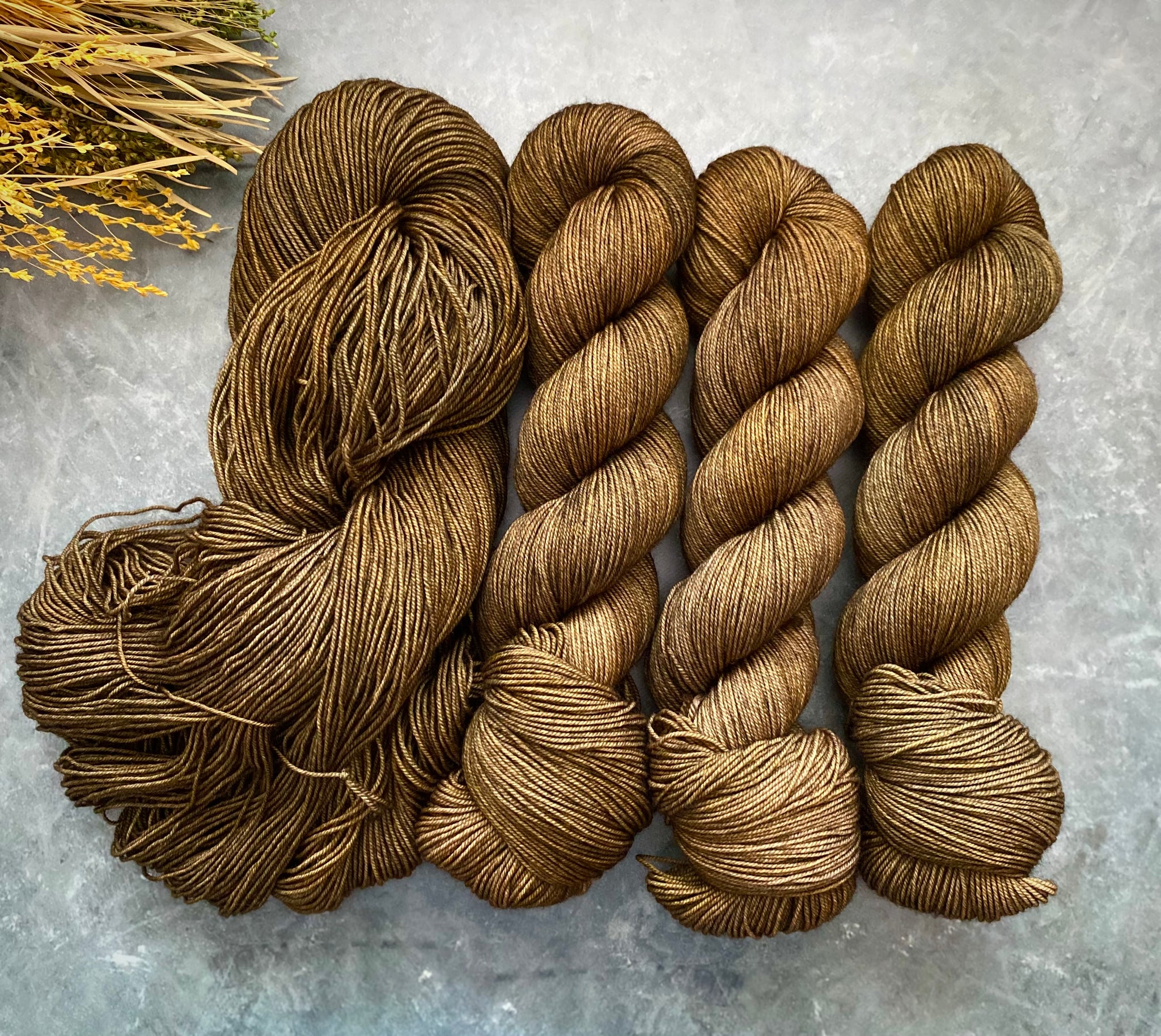 Smoky Hazel Yak Sock