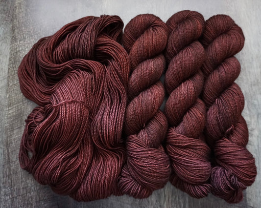 Black Coral Bliss Sock