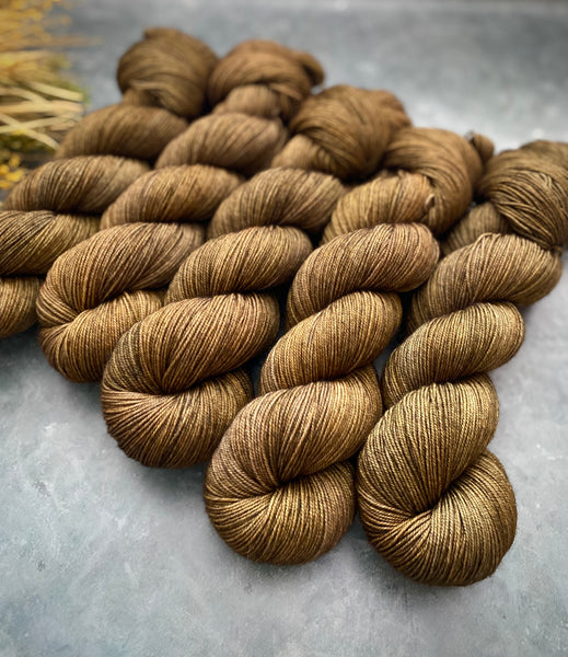 Smoky Hazel Yak Sock
