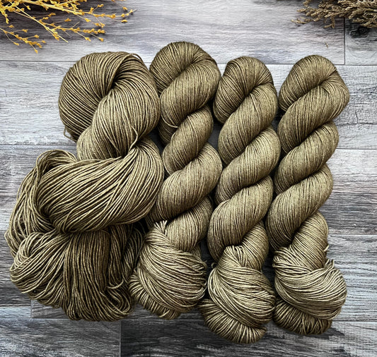 Faded Leaves Yak Sock